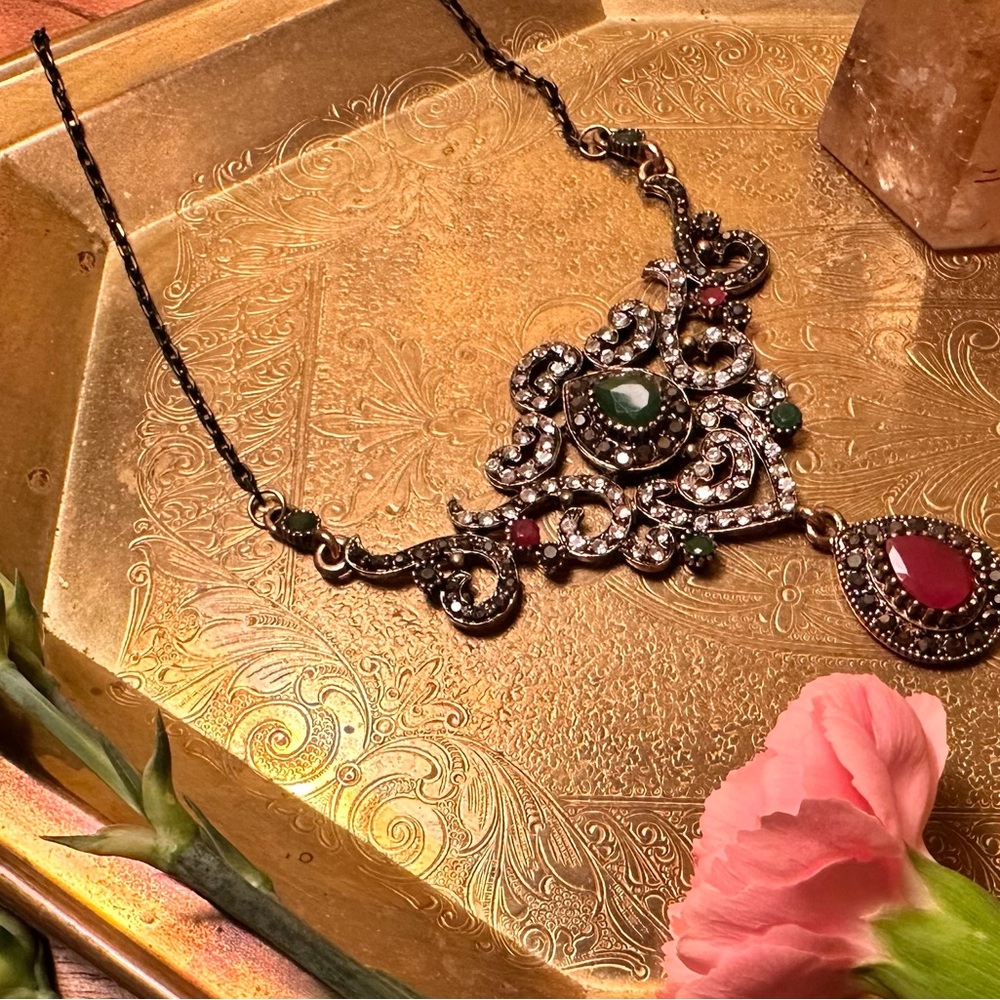Elegant Multicolor Turkish Style Necklace